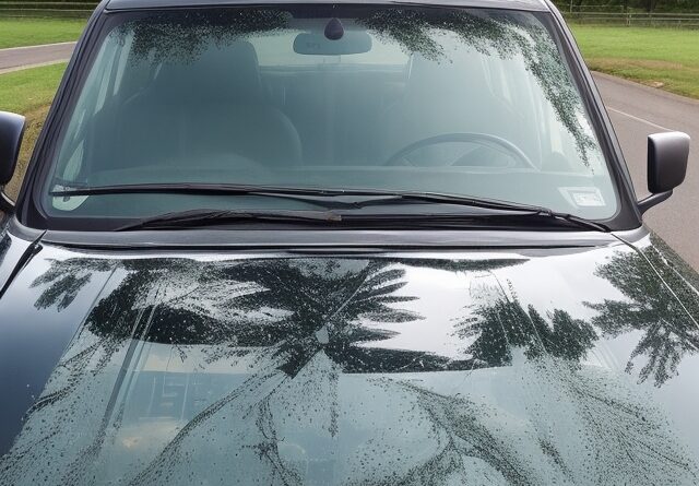 Dealing with mold on car glass